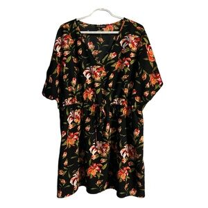 ❤️MARIO SERRANI Floral Tunic / Mini Dress / Top